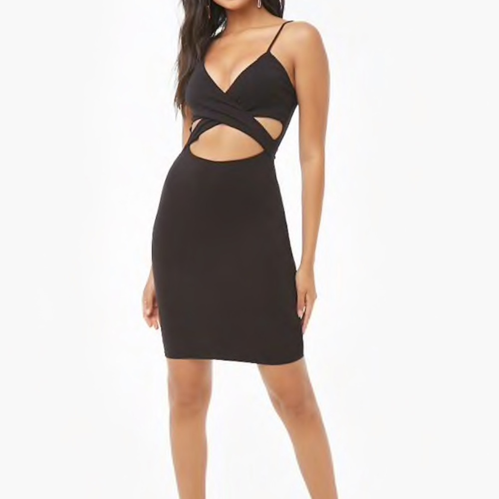 Cross Front Cami Dress
